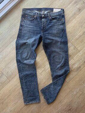 RAG & BONE 'Fit 2' Slim Denim - Blue Wash - 34W